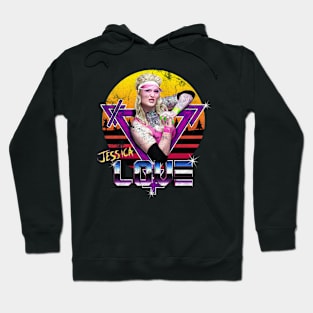 Jessica Love Retro 80's Hoodie